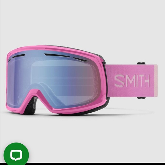 Smith Drift Goggles - Flamingo w/ Blue Sensor Mirror Lense - Picture 1 of 4
